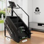 Delavin Commercial Grade Stair Stepper with LED Screen