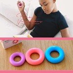 Smart Pink Exercise Rings for Grip Strength & Yoga