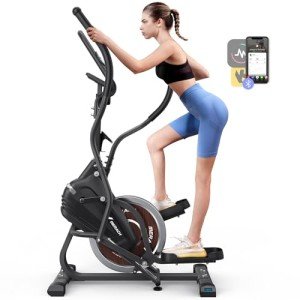 MERACH 3-in-1 Elliptical and Stair Stepper Machine