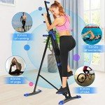 Folding Vertical Climber for Total Body Workouts