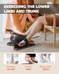 Under Desk Elliptical Machine with Remote Control