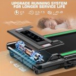 Compact Folding Treadmill with Incline and Remote