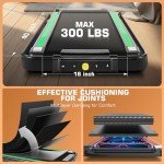 Compact Folding Treadmill with Incline and Remote