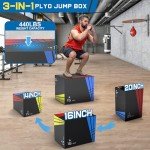 3-in-1 Foam Jump Box for Home Workout
