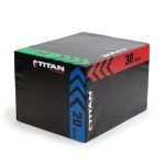 Titan Fitness 3-in-1 Foam Plyometric Box