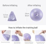 Slim Panda 9-Inch Pilates and Exercise Ball