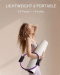 LIONSCOOL Purple Pilates Ring Set
