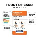 Workout Flash Cards for Home Fitness Fun