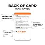 Workout Flash Cards for Home Fitness Fun