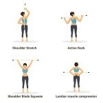 Bamboo Yoga Stretch Stick for Mobility and Posture