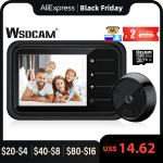 WSDCAM LCD Video Peephole Doorbell with Night Vision