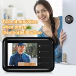WSDCAM LCD Video Peephole Doorbell with Night Vision