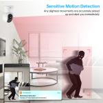 KERUI Mini WiFi Security Camera with Auto Tracking