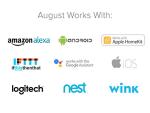 August Smart Lock - Silver, HomeKit Compatible