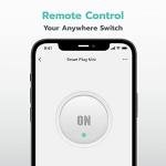KMC Mini Smart Plug 4-Pack for Home Automation