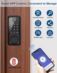 Keyless Smart Lock with Fingerprint and App Access
