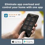Smart Home Control 3-Switch Panel by Brilliant