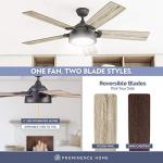 Prominence Home Potomac 52" Matte Black Ceiling Fan