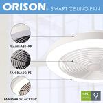 Orison Modern Low Profile Smart Ceiling Fan