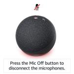 Echo Dot 4th Gen Smart Speaker with Alexa - Charcoal