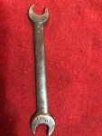 Duro-Chrome G1025 1/2" x 19/32" Open End Wrench with G Code 1945 War Production