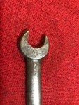 Duro-Chrome G1025 1/2" x 19/32" Open End Wrench with G Code 1945 War Production