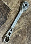 Vintage Duro Chrome Ratchet Model 4490 In excellent condition