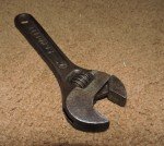 Vintage 6" SCHOLLER Adjustable Wrench THE SCHOLLER MFG. CO. BUFFALO NY