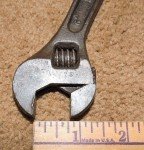 Vintage 6" SCHOLLER Adjustable Wrench THE SCHOLLER MFG. CO. BUFFALO NY