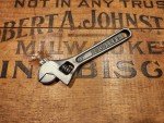 Scholler Mfg Co 6" Adjustable Wrench Vtg