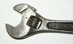 Old Vintage SCHOLLER 6" Adjustable Crescent style wrench tool Buffalo NY