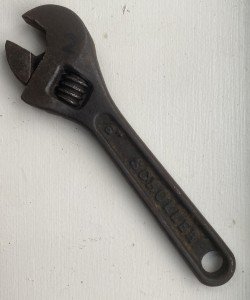 Rare Vintage  Scholler mfg. co. Buffalo NY. 6" adjustable wrench