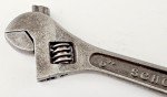 6” Scholler Mfg. Co.(Buffalo, NY) Adjustable Wrench / Vintage Hand Tool