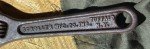 vintage  Scholler 6'' adjustable  wrench, Scholler Mfg. Co. Buffalo NY