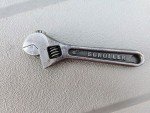 Vintage 6" SCHOLLER Adjustable Wrench THE SCHOLLER MFG. CO.