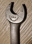 Vintage 1940's Duro-Chrome 89 1/2" x 1/2" Ignition Wrench-USA