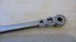 Vintage Duro-Chrome #4490 Ratcheting Refrigeration Wrench USA