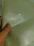 Vtg Retro Duro Chrome Sparkle Bar Soda Stool Top Replacement Top Only 13” PARTS!