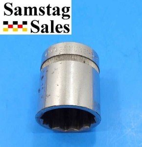 Vintage Duro-Chrome 4144 Socket 1-3/8" 12 Point 3/4" Drive Made in USA