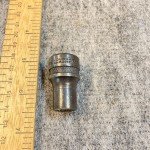Duro-Chrome 7/16" Impact Socket 1/2" Drive 12 Point #1614 USA
