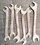 Duro-Chrome USA 6-Pack Small Wrenches 2-Way Curved Largest 3/8