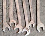 Duro-Chrome USA 6-Pack Small Wrenches 2-Way Curved Largest 3/8
