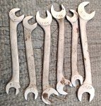 Duro-Chrome USA 6-Pack Small Wrenches 2-Way Curved Largest 3/8