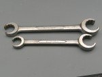 DURO CHROME 372 7/8  &  1 1/8  & DURO CHROME 371  1 IN & 3/4 INCH WRENCHES
