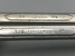 DURO CHROME 372 7/8  &  1 1/8  & DURO CHROME 371  1 IN & 3/4 INCH WRENCHES