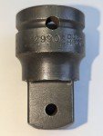 Socket Adapter 3/4" Female DRIVE 1" To Male DRIVE DURO CHROME 2990 USA