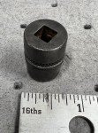 Indestro Duro Chrome 7/16" 12 Point 1/4" Drive Shallow Well Socket 4514 - USA!