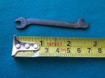 Vintage Duro-Chrome E61 Four Way Open End Ignition Wrench 13/64" x 15/64" USA