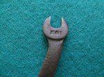 Vintage Duro-Chrome E61 Four Way Open End Ignition Wrench 13/64" x 15/64" USA