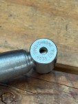 Vintage DURO-CHROME 1/4" Drive Non ratcheting fixed head - 11.5" long  #4535